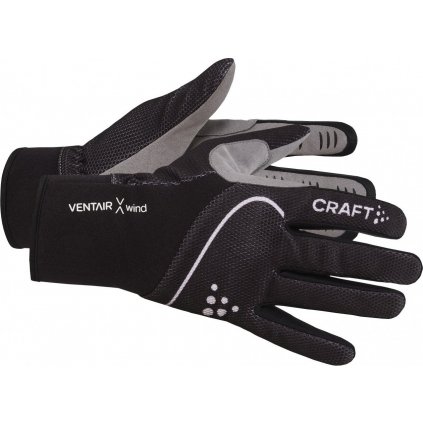 Běžecké rukavice CRAFT Pro Ventair Wind černé