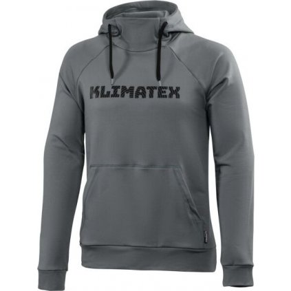 Pánská sportovní mikina KLIMATEX Manu šedá (Velikost XXL)