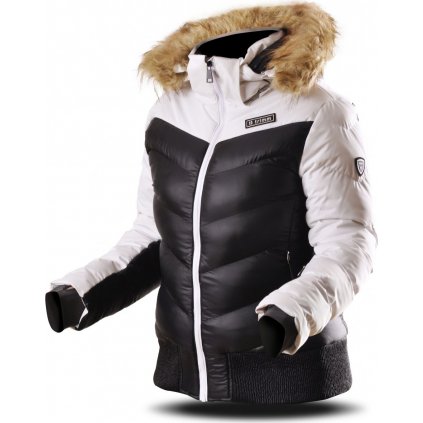 Dámská lyžařská bunda TRIMM Justa white/black (Velikost XS, Barva white/ black)