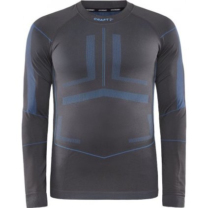 Pánské funkční triko CRAFT Active Intensity Ls šedé