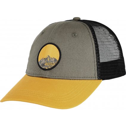 Multisportovní čepice s kšiltem VIKING Sedona žlutozelená