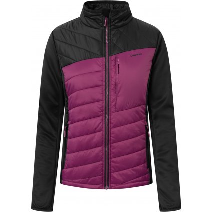 Dámská outdoorová bunda VIKING Blast černofialová (Velikost XL)