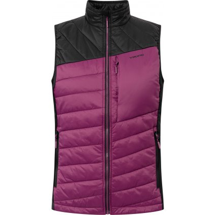 Dámská outdoorová vesta VIKING Blast fialovočerná (Velikost S)