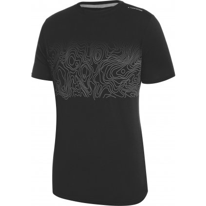 Pánské tričko VIKING Lenta Bamboo Light T-Shirt černá
