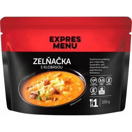 Zelňačka s klobásou EXPRES MENU (1 porce)