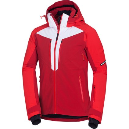 Pánská lyžařská bunda NORTHFINDER Stephan červená (VELIKOST L)