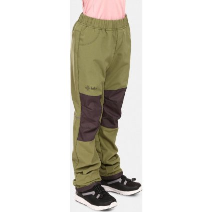 Dětské softshellové kalhoty KILPI Rizo zelené