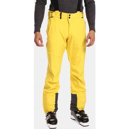 Pánské lyžařské kalhoty KILPI Rhea žluté