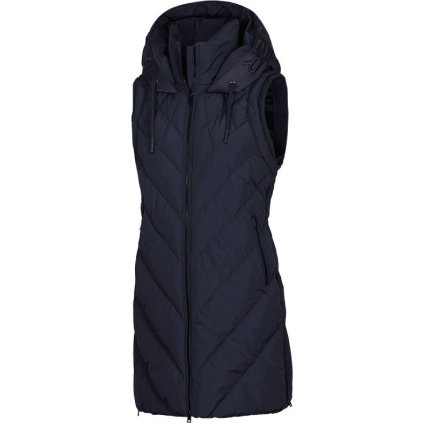 Dámská zateplená vesta NORTHFINDER Velda černá (VELIKOST L)