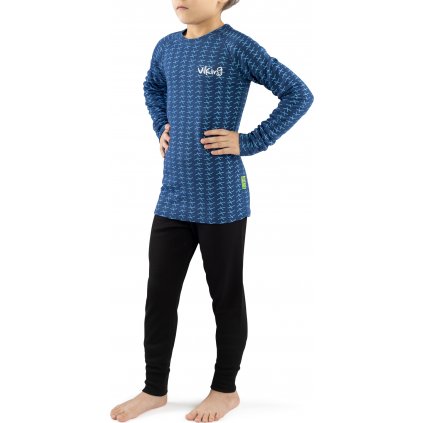 Dětské funkční prádlo VIKING Nino modrá (Set)