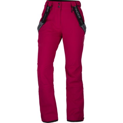 Dámské lyžařské kalhoty NORTHFINDER Sylvia růžové