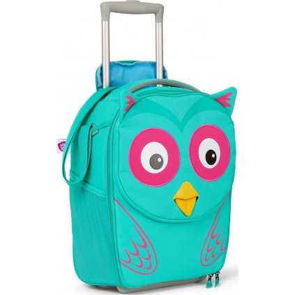 Dětský cestovní kufr Affenzahn Kids Suitcase Olivia Owl - turquoise