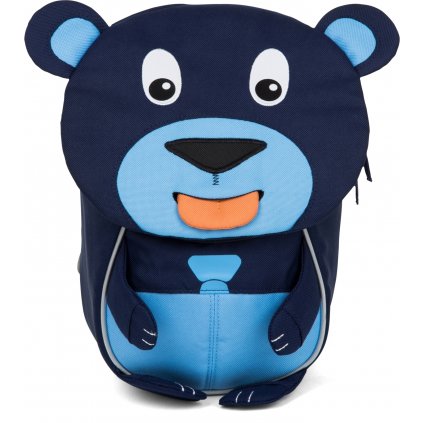 Dětský batoh pro nejmenší Affenzahn Small Friend Bobo Bear - blue 4l