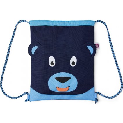 Dětský batoh Affenzahn Kids Sportsbag Bear - blue