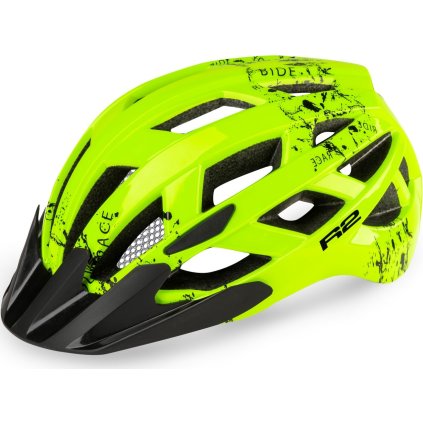 Dětská cyklistická helma Lumen žlutá (Velikost S)