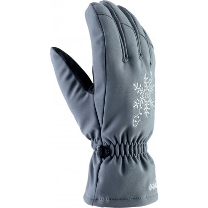 Dámské lyžařské rukavice VIKING Aliana šedá
