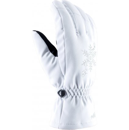 Dámské lyžařské rukavice VIKING Aliana bílá