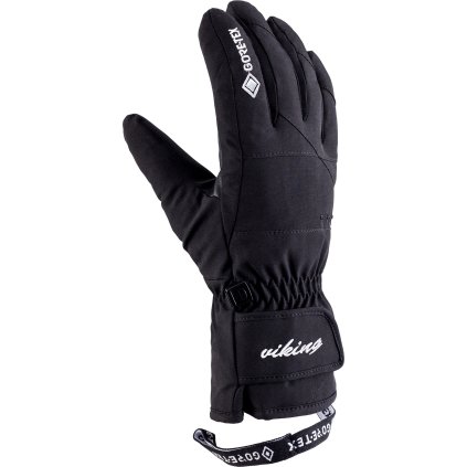 Dámské lyžařské rukavice VIKING Sherpa GTX® černá (Velikost 5)