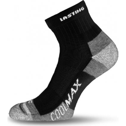 Běžecké ponožky LASTING Rnc černé