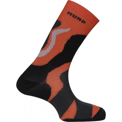 Trekingové ponožky MUND Tramuntana oranžové L: 41-45