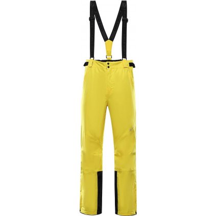 Pánské lyžařské kalhoty ALPINE PRO Sango 8 žlutá