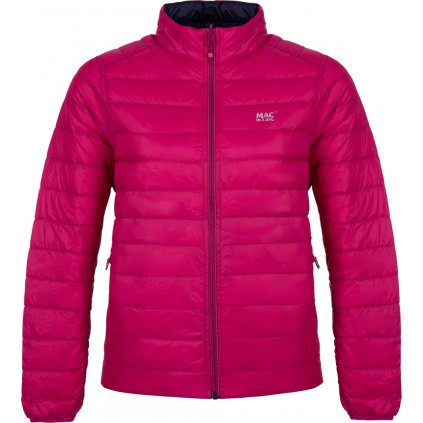 Dámská péřová oboustranná bunda MAC Polar fuchsia/navy Ws