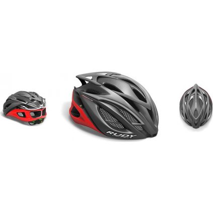 Cyklistická helma RUDY PROJECT Helmet Racemaster šedá