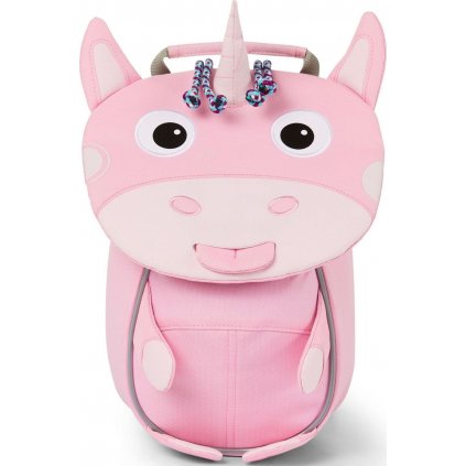 Dětský batoh pro nejmenší Affenzahn Small Friend Ulrike Unicorn - pink