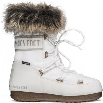 Dámské boty MOON BOOT Monaco low bílé