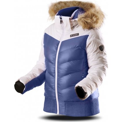 Dámská lyžařská bunda TRIMM JUSTA white/jeans blue (Velikost XS, Barva white/jeans blue)