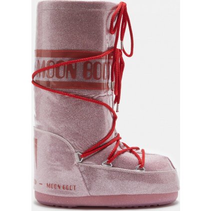 Dámské boty MOON BOOT Icon glitter růžové