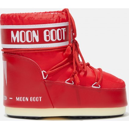 Dámské boty MOON BOOT Icon low nylon červené