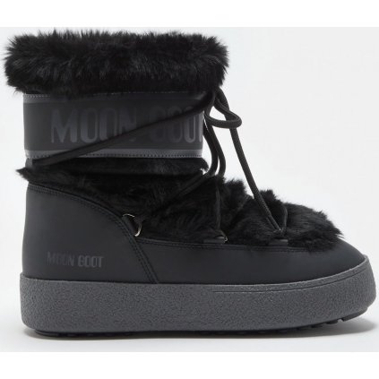 Dámské boty MOON BOOT Ltrack Faux Fur černé