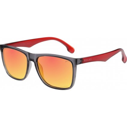 Polarizační sluneční brýle RELAX Alburry červené