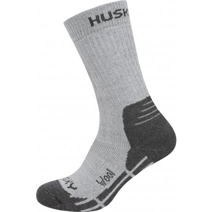 Ponožky  HUSKY All Wool sv. šedá