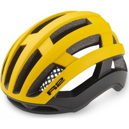Cyklistická helma R2 Chaser žlutá