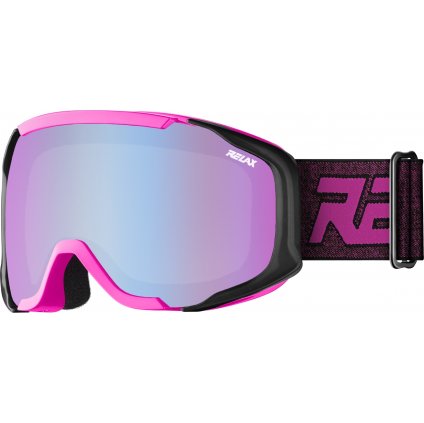 Dětské lyžařské brýle RELAX De-vil růžová