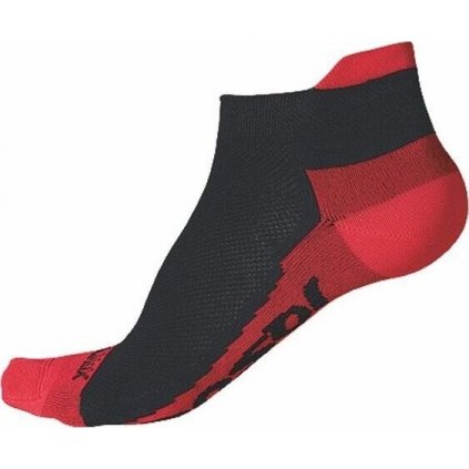 Ponožky SENSOR Race coolmax invisible černá/červená