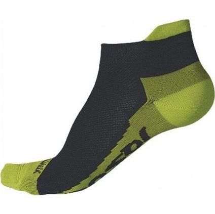 Ponožky SENSOR Race coolmax invisible černá/zelená