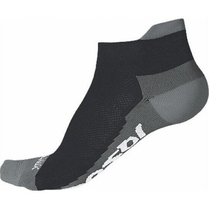 Ponožky SENSOR Race coolmax invisible černá/šedá
