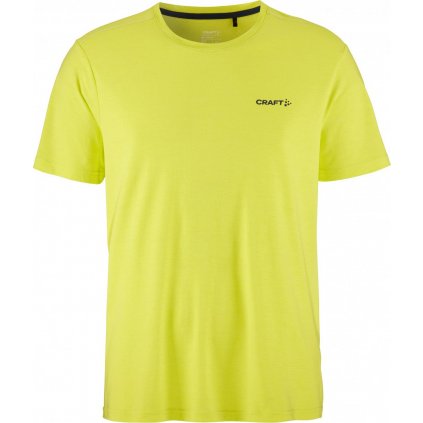 Pánské triko CRAFT Deft 3.0 - žlutá