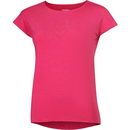 Dámské sportovní tričko PROGRESS Technica růžové