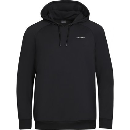 Pánská tepláková mikina PROGRESS Symbol Hoody černá