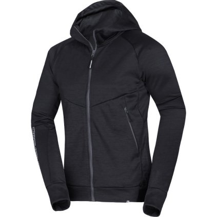 Pánská fleecová mikina NORTHFINDER Ken černá (VELIKOST L)