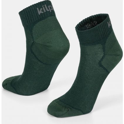 Unisex sportovní ponožky KILPI Minimis zelené/ 2 páry