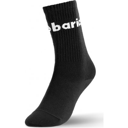 Barefootové ponožky Barebarics Crew černá Big logo