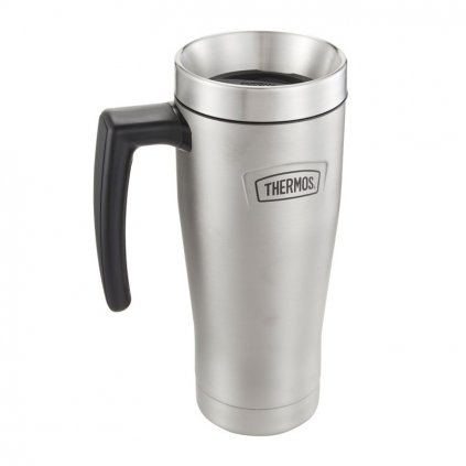 Vodotěsný termohrnek THERMOS Icon s madlem - nerez 0,47 l