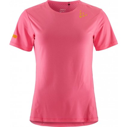 Dámské běžecké triko CRAFT PRO Hypervent 2 - růžová