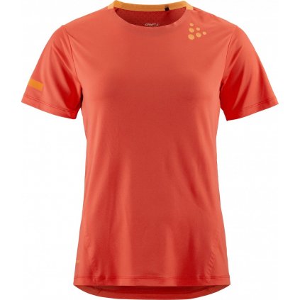 Dámské běžecké triko CRAFT PRO Hypervent 2 - červená