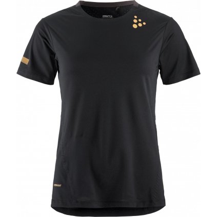 Dámské běžecké triko CRAFT PRO Hypervent 2 - černá